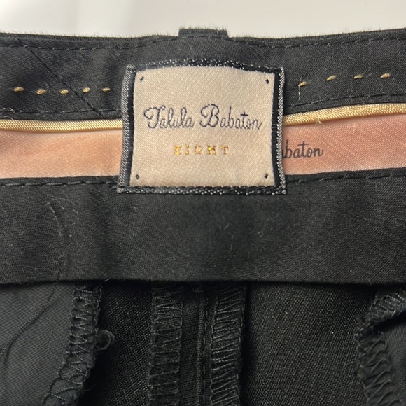 🩳 Talula Babaton black Bermuda shorts size 8 with pockets - Picture 11 of 13